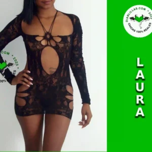 Laura mulata acompañante de diablillas Vali